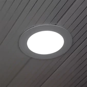 V-TAC süllyeszthető mennyezeti kerek LED panel 6W hideg fehér - SKU 4856
