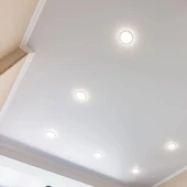 8W LED Frameless Panel Light Round 3000K