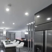V-TAC süllyeszthető mennyezeti szögletes LED panel 12W hideg fehér - SKU 732