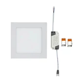 V-TAC süllyeszthető mennyezeti szögletes LED panel 12W meleg fehér - SKU 4866