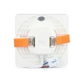 V-TAC süllyeszthető mennyezeti szögletes LED panel 18W természetes fehér - SKU 737