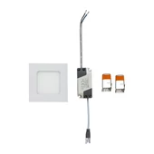 3W LED Premium Panel Downlight - Square 6000K