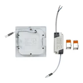 V-TAC süllyeszthető mennyezeti szögletes LED panel 6W természetes fehér - SKU 4864