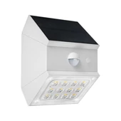 V-TAC szolár fali lámpa PIR szenzorral, állítható színhőmérséklet, fehér - SKU 24097