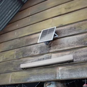 LED Solar Tri-Proof Light 12000mm 18W With Sensor and RF Control 3 in 1 IP65