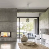 Pendant Light Matt Grey With Matt Grey