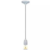 Porcelan Lamp Pendant Grey