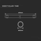 T8 20W Tube for SKU 11182 insect killer