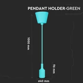 E27 Pendant Holder Green