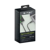 V-TAC USB-A apa - Type-C anya adapter, Type-C - USB-A átalakító - SKU 7745