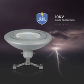 V-TAC utcai LED lámpa, térvilágító ledes lámpatest 100W természetes fehér - SKU 545