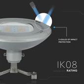 V-TAC utcai LED lámpa, térvilágító ledes lámpatest 100W természetes fehér - SKU 545