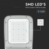 LED Street Light SAMSUNG CHIP - 120W 4000K 302Z+ Class II Type 3M Inventonics 0-10V