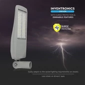 LED Street Light SAMSUNG CHIP - 120W 4000K Clas II Aluminium  Dimmable 140LM/W