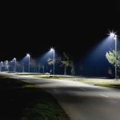 LED Street Light SAMSUNG CHIP - 200W 6400K Clas II Aluminium  Dimmable 140LM/W