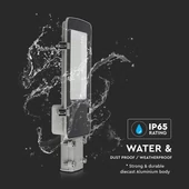 V-TAC utcai LED lámpa, térvilágító ledes lámpatest 30W hideg fehér - SKU 215261