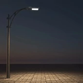 V-TAC utcai LED lámpa, térvilágító ledes lámpatest 30W hideg fehér - SKU 215261