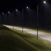 V-TAC utcai LED lámpa, térvilágító ledes lámpatest 30W természetes fehér - SKU 537