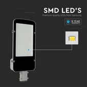 V-TAC utcai LED lámpa, térvilágító ledes lámpatest 50W természetes fehér - SKU 215271