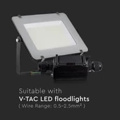 V-TAC vízálló kötődoboz IP65 védelemmel fekete - SKU 3578