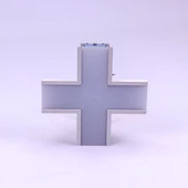 V-TAC fehér, 90mm X alakú toldó süllyeszthető lineáris LED lámpákhoz 16W természetes fehér - SKU 399
