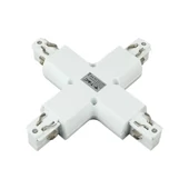 V-TAC X alakú tracklight sín csatlakozó, fehér - SKU 3527