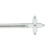 V-TAC X alakú tracklight sín csatlakozó, fehér - SKU 3527