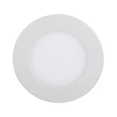 V-TAC süllyeszthető mennyezeti kerek LED panel 6W meleg fehér - SKU 4854
