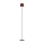 Corten LED stand lamp with battery, 4W, 3000K, touch dimming