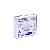 V-TAC süllyeszthető mennyezeti kerek LED panel 15W hideg fehér - SKU 622