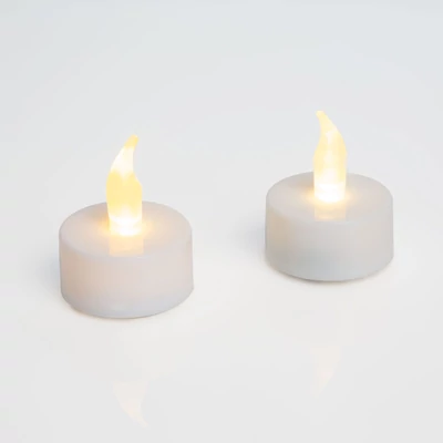 Elemes LED-es gyertya / LED mécses - Fehér