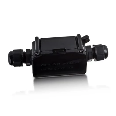 V-TAC vízálló kötődoboz IP65 védelemmel fekete - SKU 3578