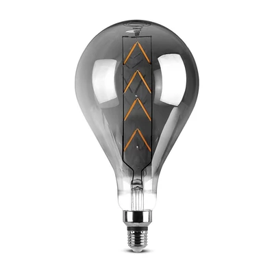 V-TAC 8W füstözött E27 meleg fehér dimmelhető filament LED égő - SKU 45651