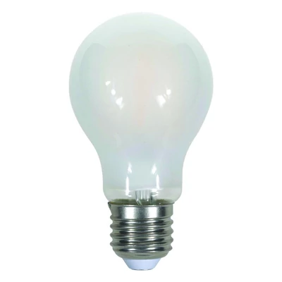 V-TAC 7W opál E27 meleg fehér filament LED égő - SKU 7181