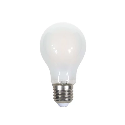 V-TAC 7W opál E27 meleg fehér filament LED égő - SKU 71811
