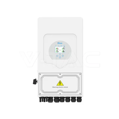 V-TAC háromfázisú Deye SUN-8K-SG05LP1-EU-AM2-P, 8kW hibrid napelem inverter - SKU 12310