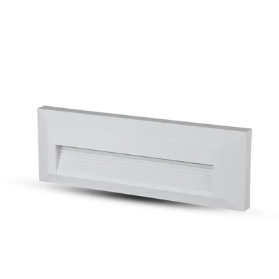 V-TAC 3W fehér LED lépcsővilágítás, IP65, meleg fehér - SKU 1327