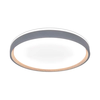 V-TAC 60W designer dóm LED lámpa, állítható színhőmérséklet, fa hatású, 493x68mm - SKU 24201