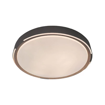 V-TAC 60W designer dóm LED lámpa, állítható színhőmérséklet, sötét fa hatású, 486x67mm - SKU 24205