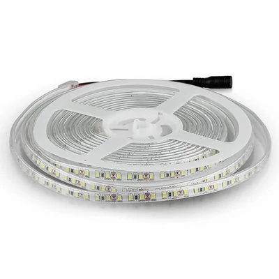 V-TAC LED szalag IP65 SMD 3528 chip 120 db/m hideg fehér - SKU 2037