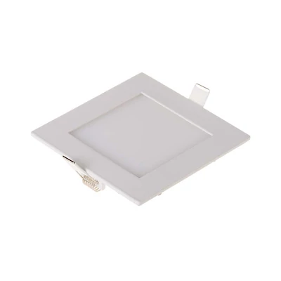 V-TAC süllyeszthető szögletes fémházas LED panel 6W hideg fehér - SKU 214865
