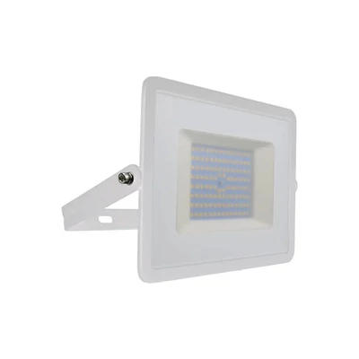 V-TAC E-széria LED reflektor 100W természetes fehér, fehér házzal - SKU 215968