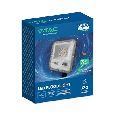 V-TAC CREE SMD LED reflektor 10W, állítható színhőmérséklettel - SKU 240726