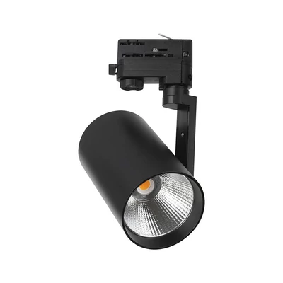 V-TAC CREE COB LED sínes spotlámpa állítható 35W, 25° szögű, meleg fehér - SKU 241576