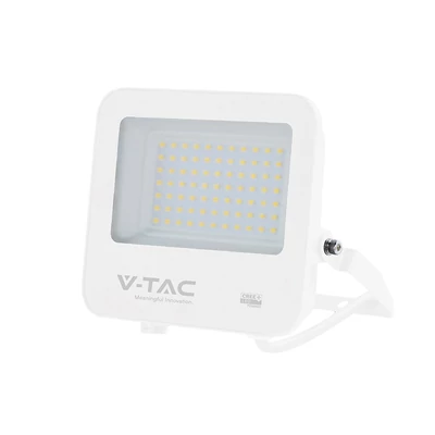 V-TAC CREE SMD D-széria LED reflektor 50W természetes fehér 115 Lm/W, fehér ház - SKU 242086