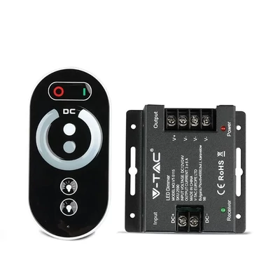 V-TAC LED szalag dimmer távirányítóval 12/24V - SKU 2590