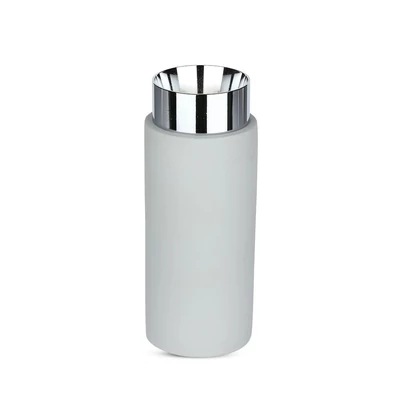 V-TAC GU10 LED falon kívüli lámpatest, szürke+króm - SKU 3138