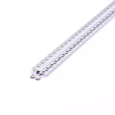 V-TAC alumínium LED szalag, keskeny gipszkarton profil fehér fedlappal 2m - SKU 3360