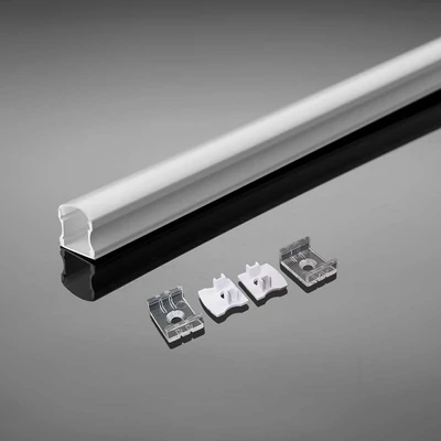 Led Strip Mounting Kit With Diffuser Aluminum 2000* 17.2*15.5MM White Housing