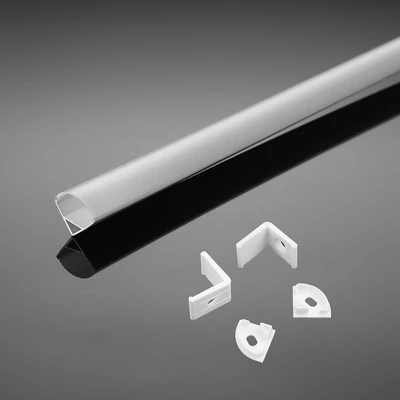 Led Strip Mounting Kit With Diffuser Aluminum 2000* 15.8*15.8MM White Housing